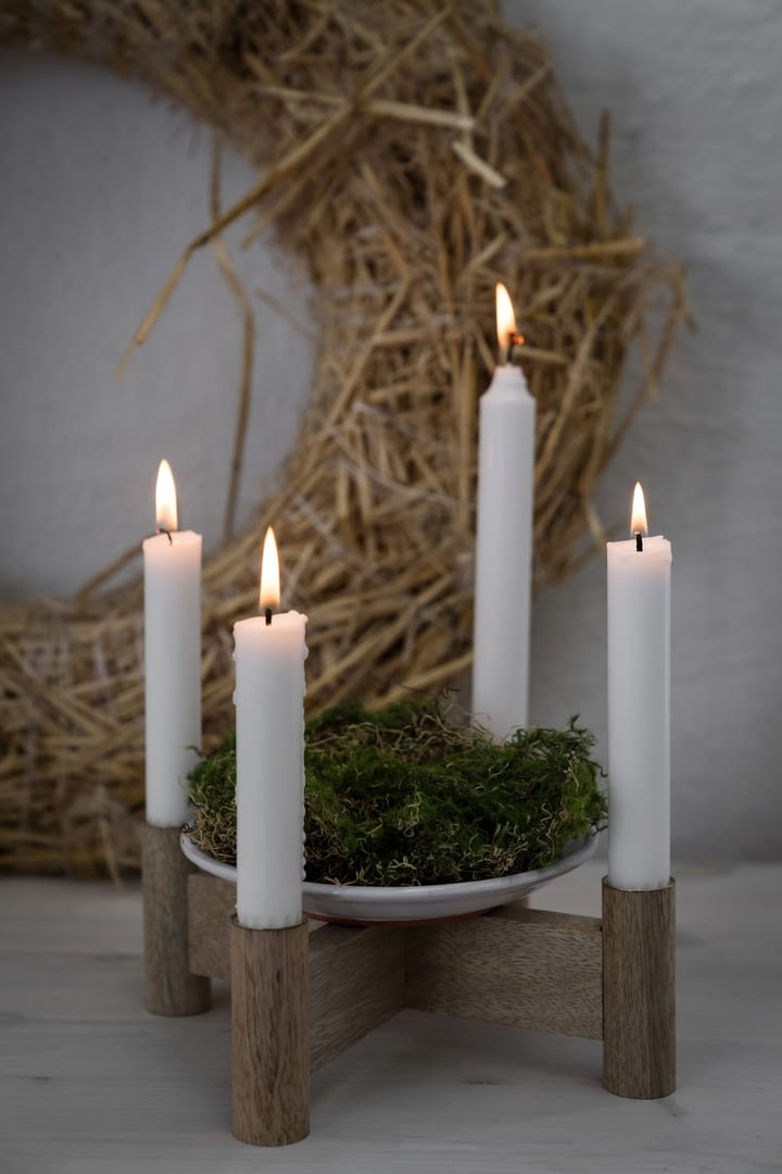 Ernst Adventsleuchter Ø22x8 cm, Natur ERNST