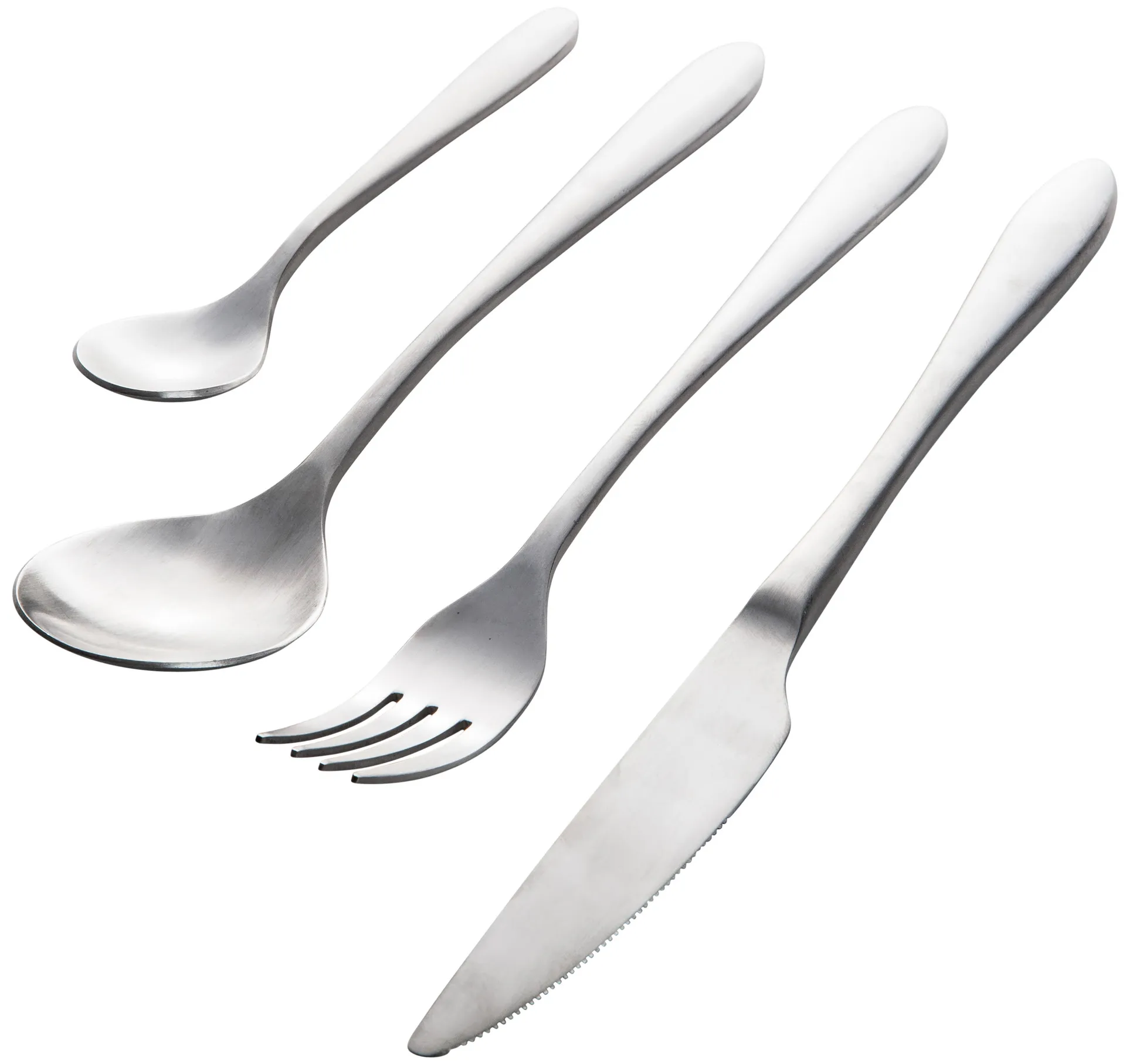 Ernst Besteckset matt finish, 16 Teile ERNST