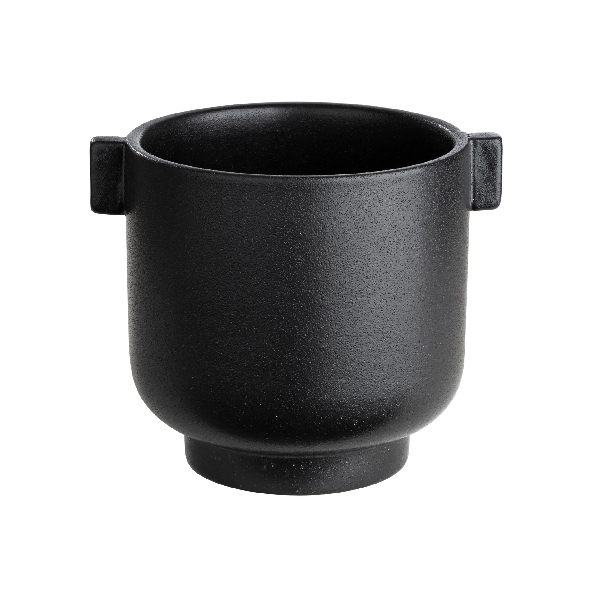 Ernst Blumentopf mit Henkel, h14 cm Ø14 cm ERNST