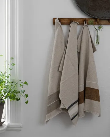 Ernst Geschirrtuch - Natur-Karamell-Weiß, 47x70 cm - ERNST