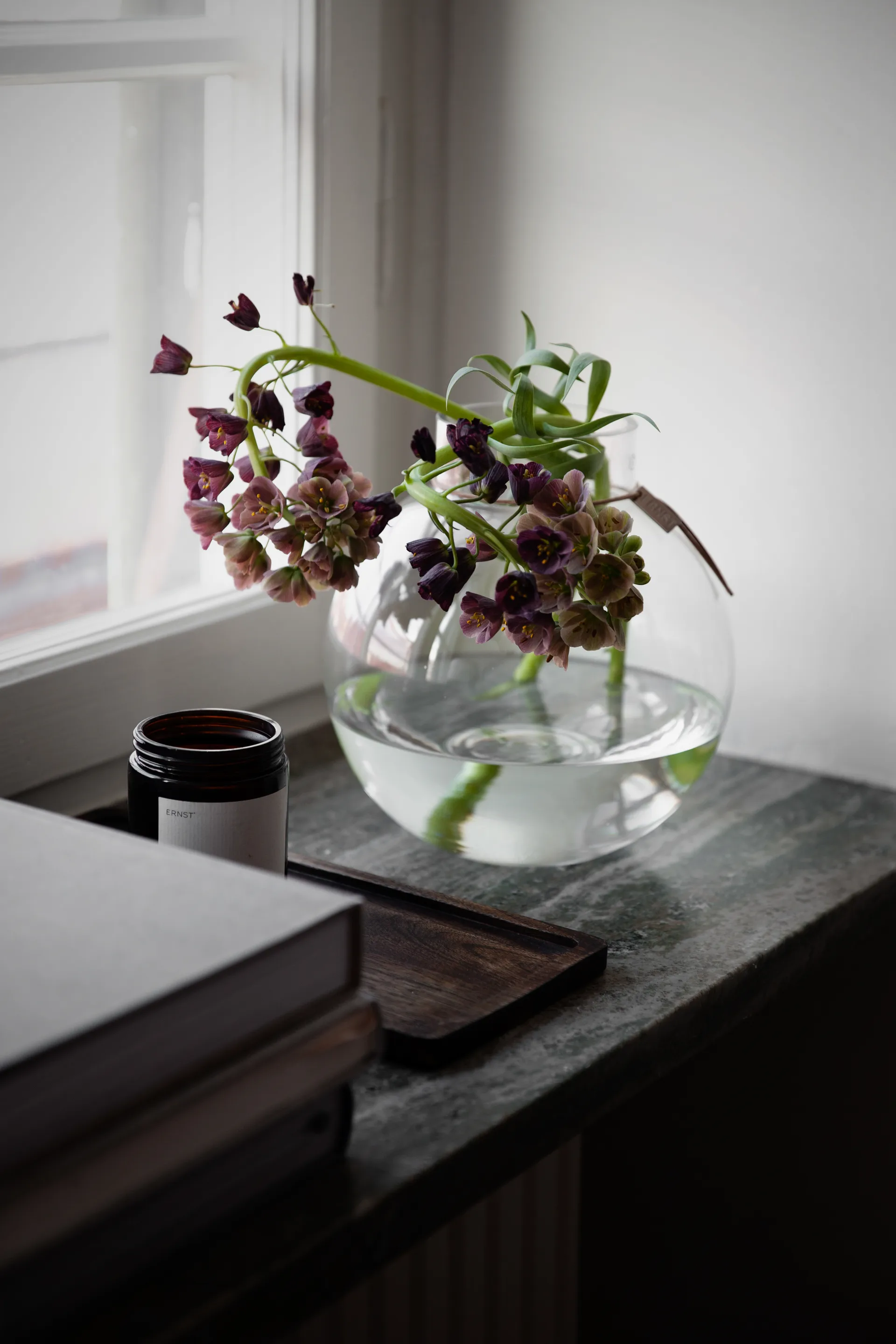 Ernst Glasvase H22cm Ø21cm, Klar ERNST