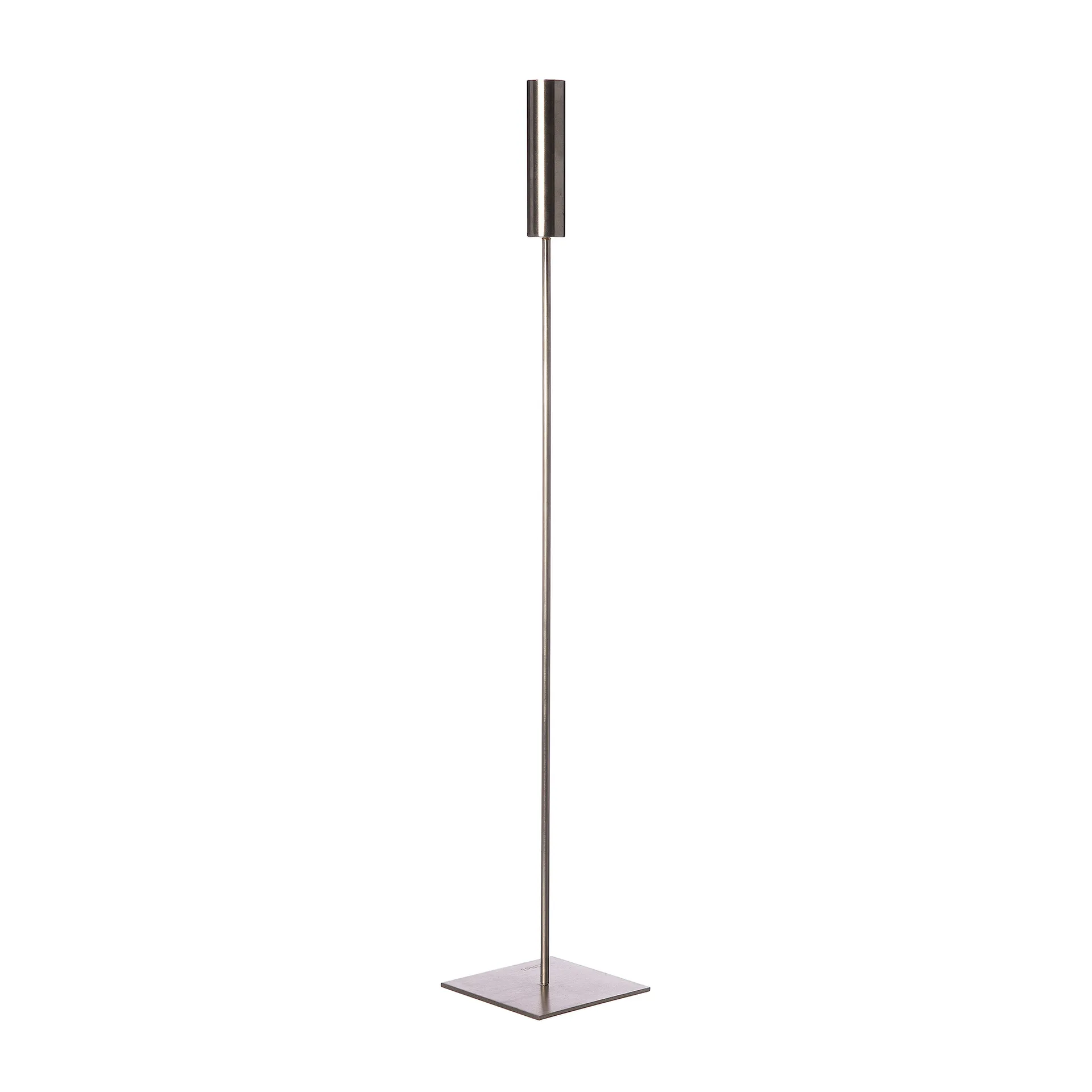 Ernst Kerzenhalter 60cm, Gebürstetes Metall ERNST