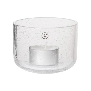 Ernst Kerzenständer aus Glas - Ø8x6 cm - ERNST