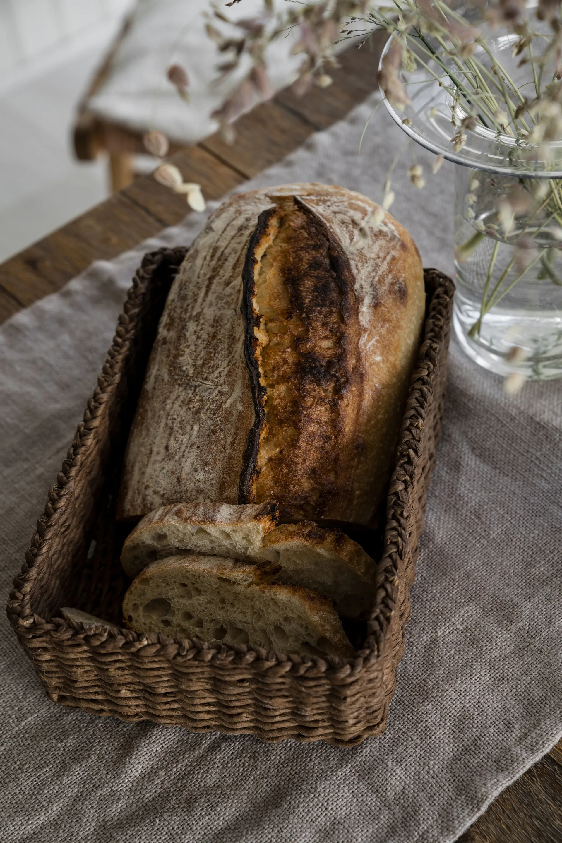 Ernst Korb 14x23 cm, Dunkelbraun ERNST