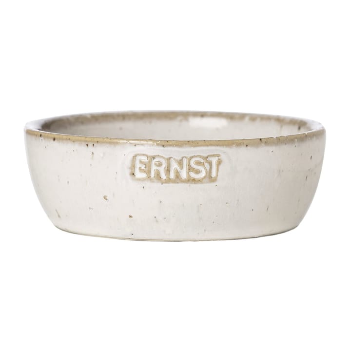 Ernst Schale mit Logo naturweiß - Ø9cm mit Logo - ERNST