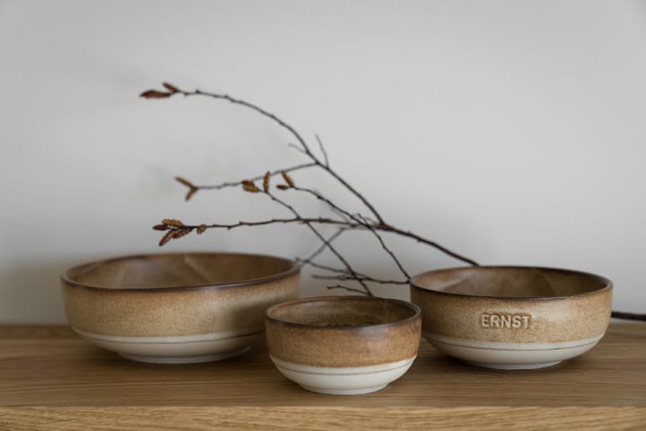 Ernst Schüssel, Braun-natur Boden, Ø8 cm ERNST