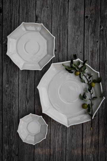 Ernst Servierplatte Ø17 cm - Naturweiß - ERNST