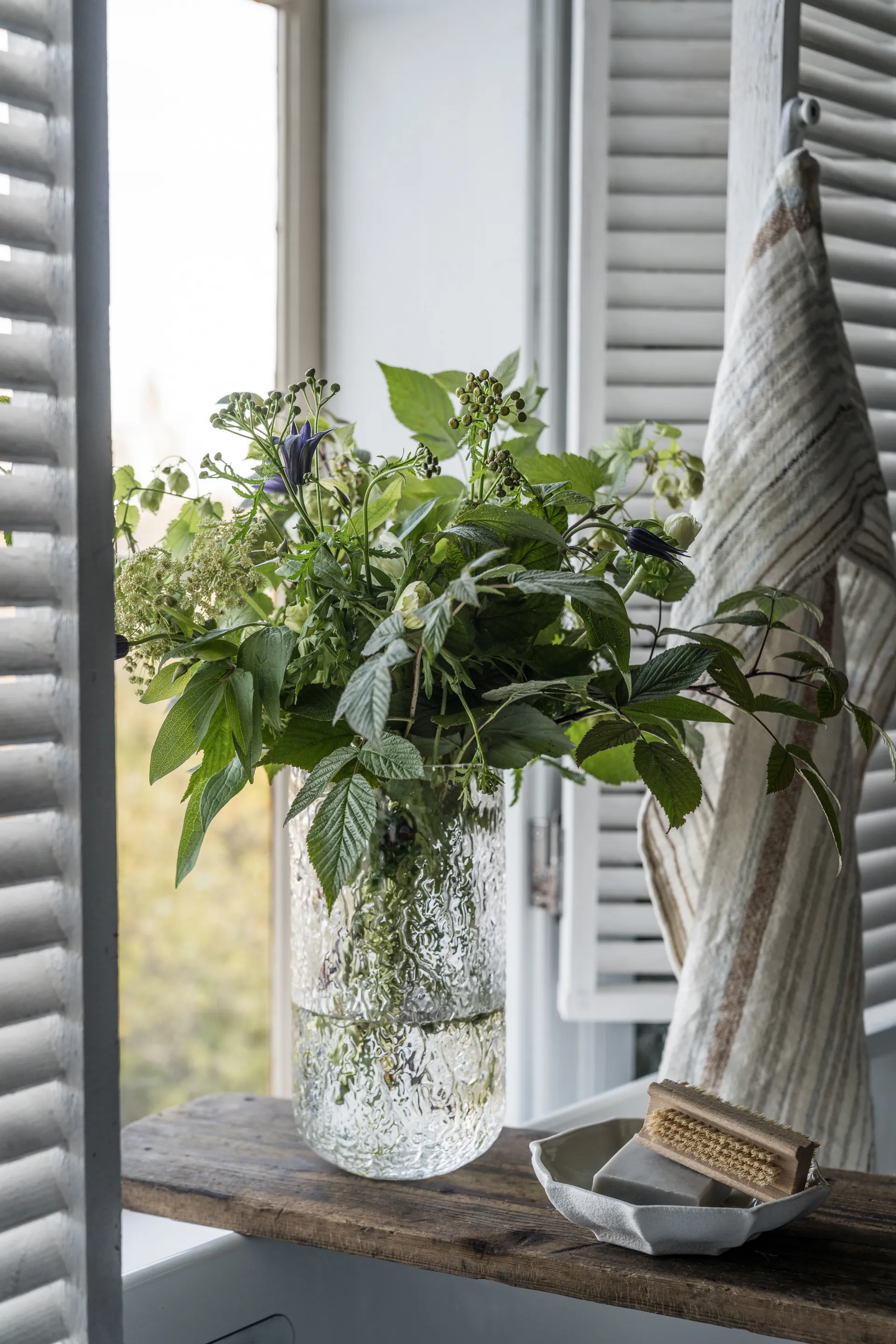 Ernst Servierplatte Ø17 cm, Naturweiß ERNST