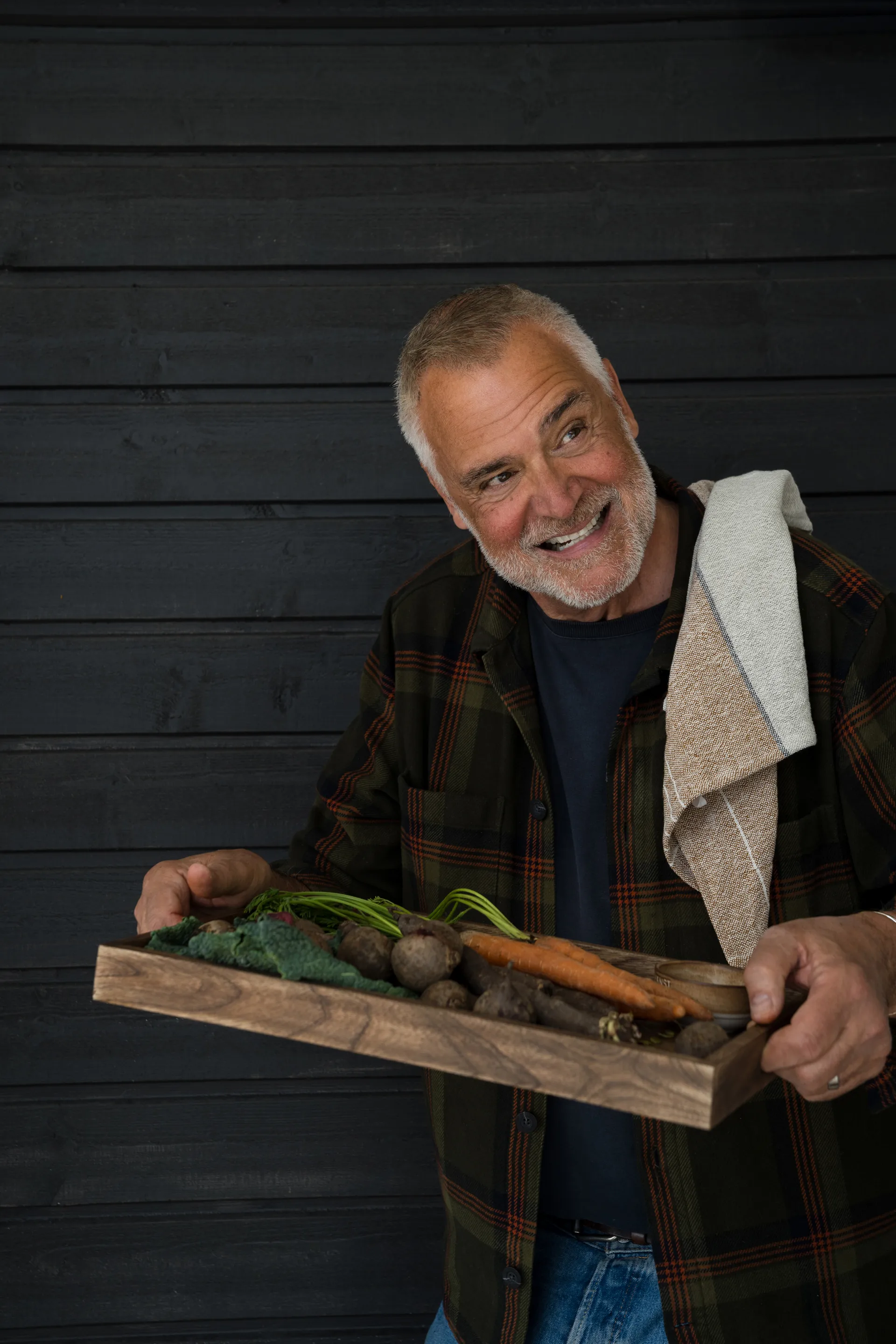 Ernst Serviertablett 30x45 cm, Dunkelbraun ERNST