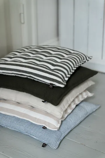 Ernst Sitzkissen 40 x 40cm - Salvia, weiß - ERNST