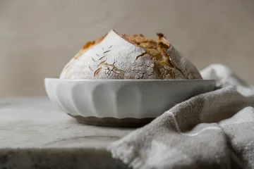 Ernst Steingutschüssel - Weiß-natur, Ø24 cm - ERNST