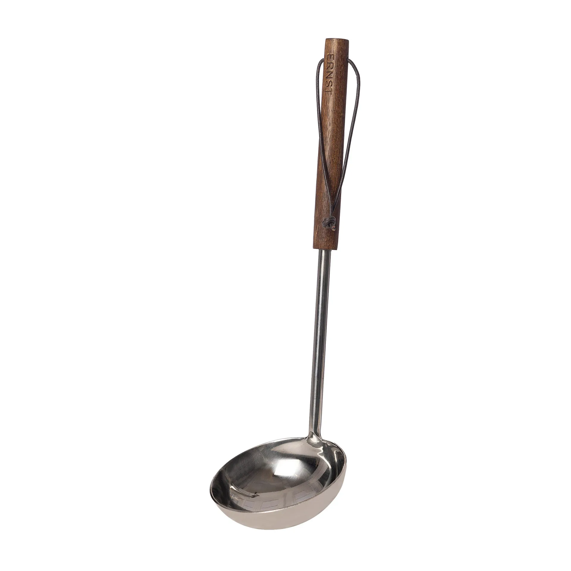 Ernst Suppenkelle mit Holzgriff, Dunkelbraun ERNST
