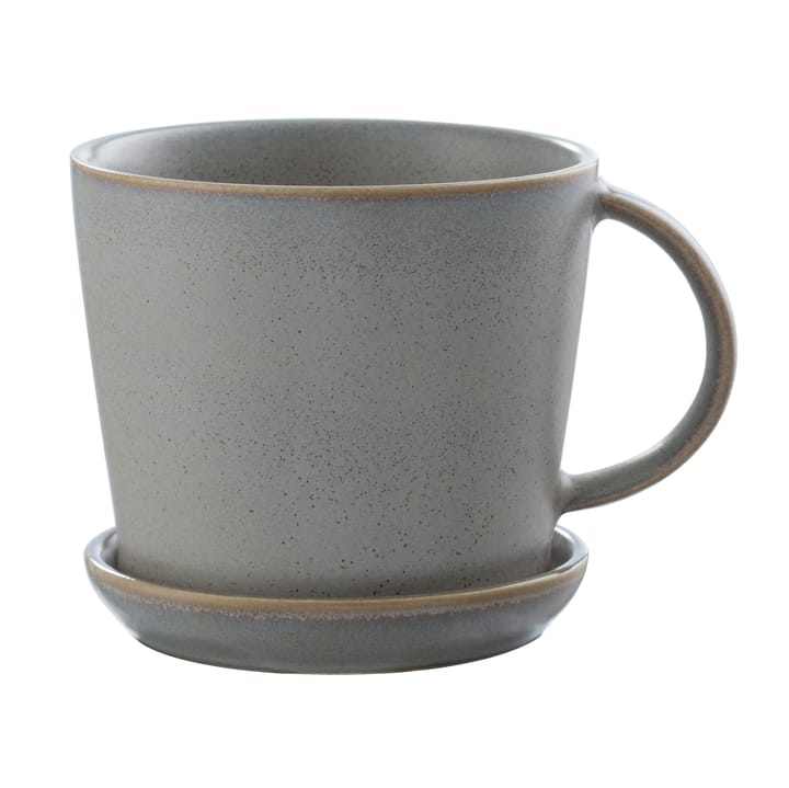 Ernst Tasse mit Untertasse  8,5cm, Grau ERNST