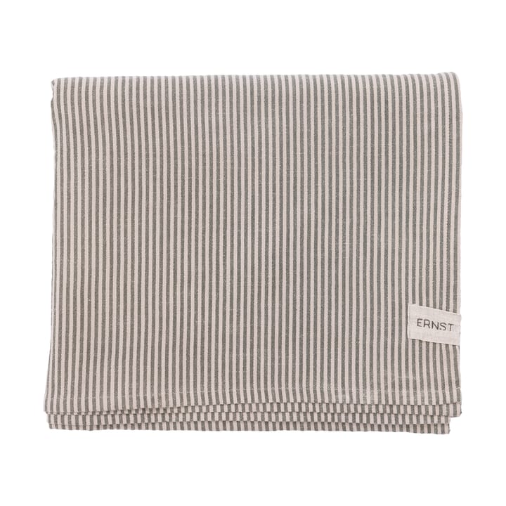 Ernst Tischdecke schmale Streifen 145x300 cm - Grün-beige - ERNST
