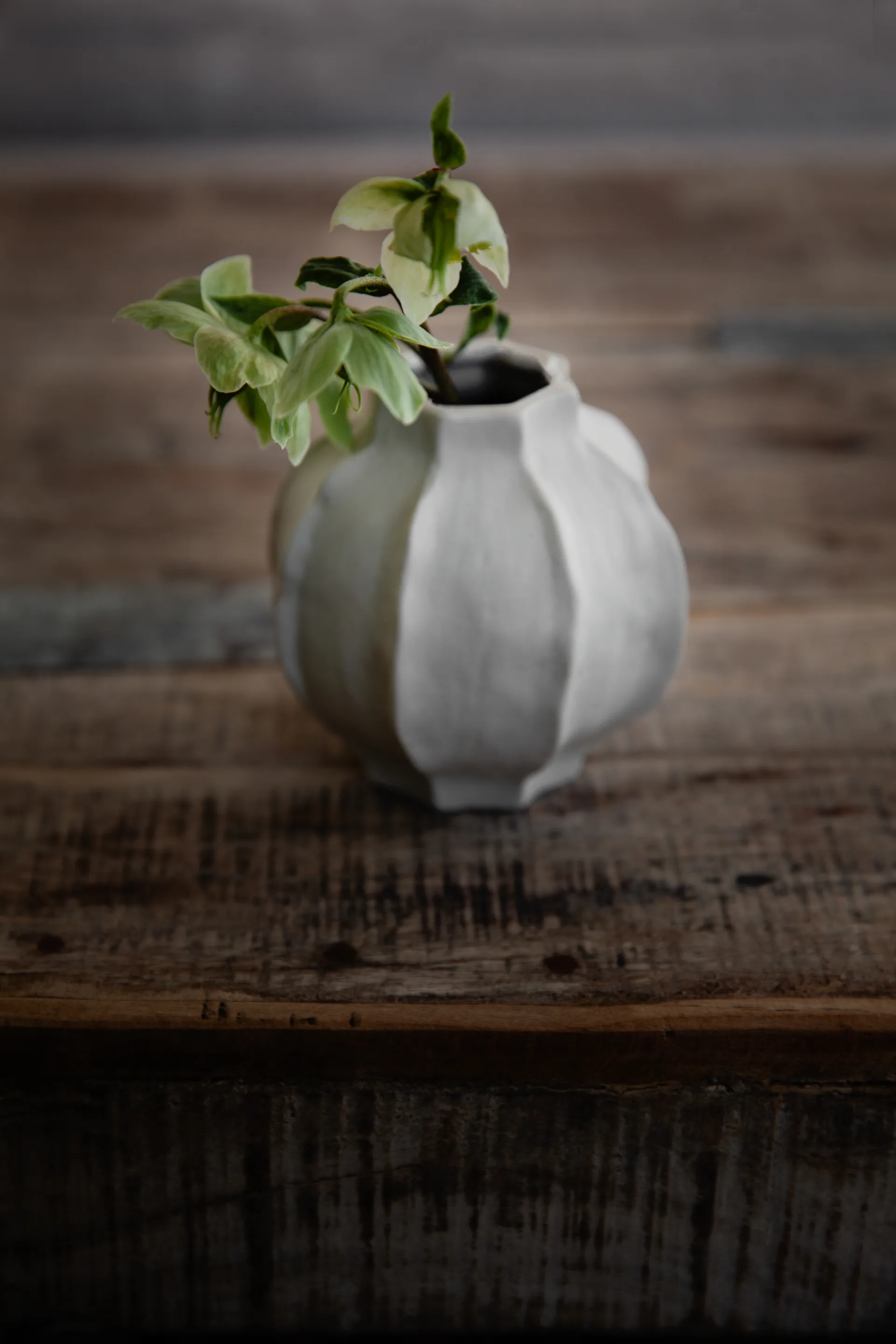 Ernst Vase mit gewelltem Rand, 10 cm ERNST