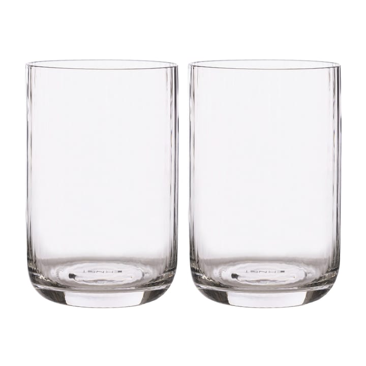 Ernst Wasserglas gerippt 2er Pack - 50cl - ERNST