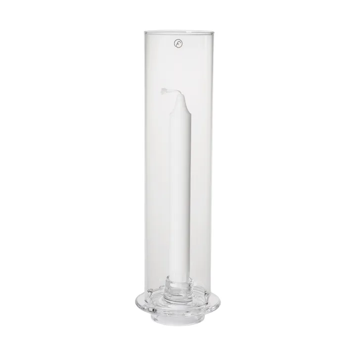 Ernst Windlicht für Stabkerzen - Glas, Ø9x27,5 cm - ERNST