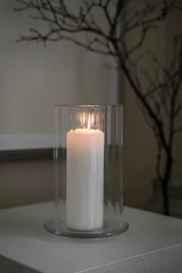 Ernst Windlicht für Stumpenkerzen - Glas, Ø15x21 cm - ERNST