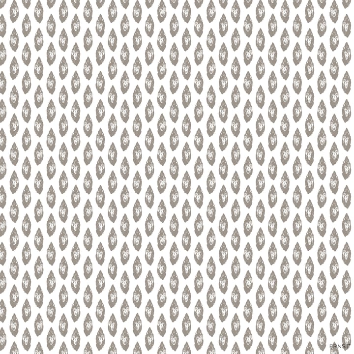 Mandel Serviette 33x33 cm - Weiß-grau - ERNST