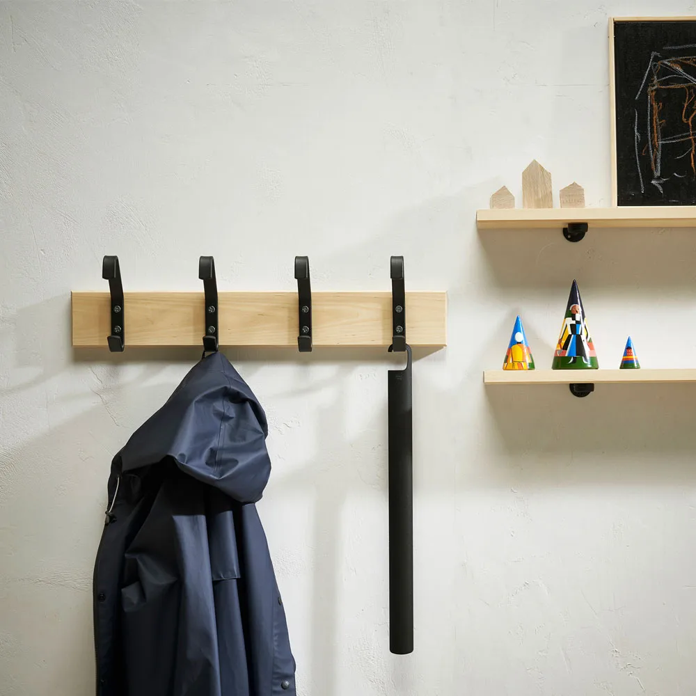 Index Schuhlöffel, Schwarze Struktur Essem Design