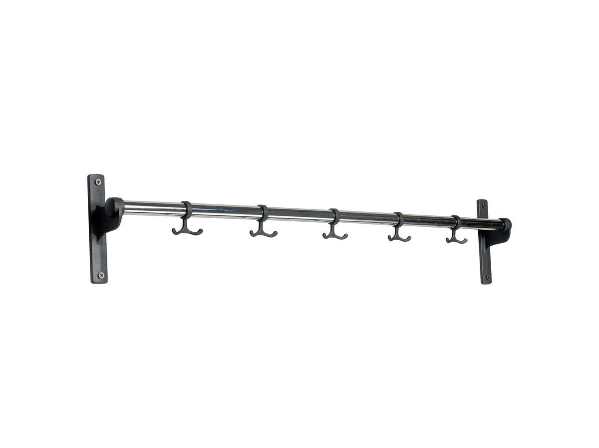 Essem Design Nostalgi Hakenliste 100 cm Chrom-Aluminium