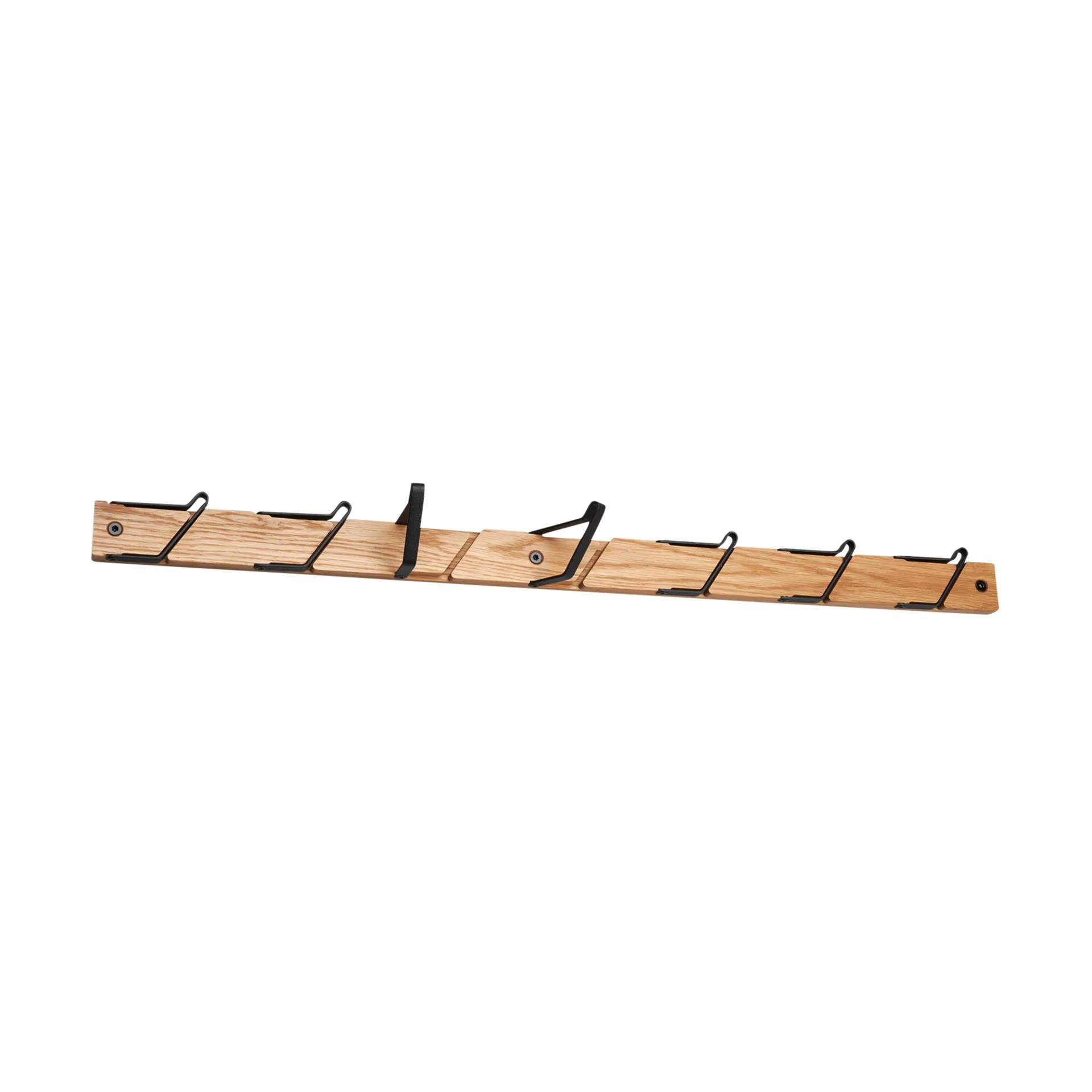 Tamburin Hakenleiste 73,5cm, Eiche-schwarz Essem Design