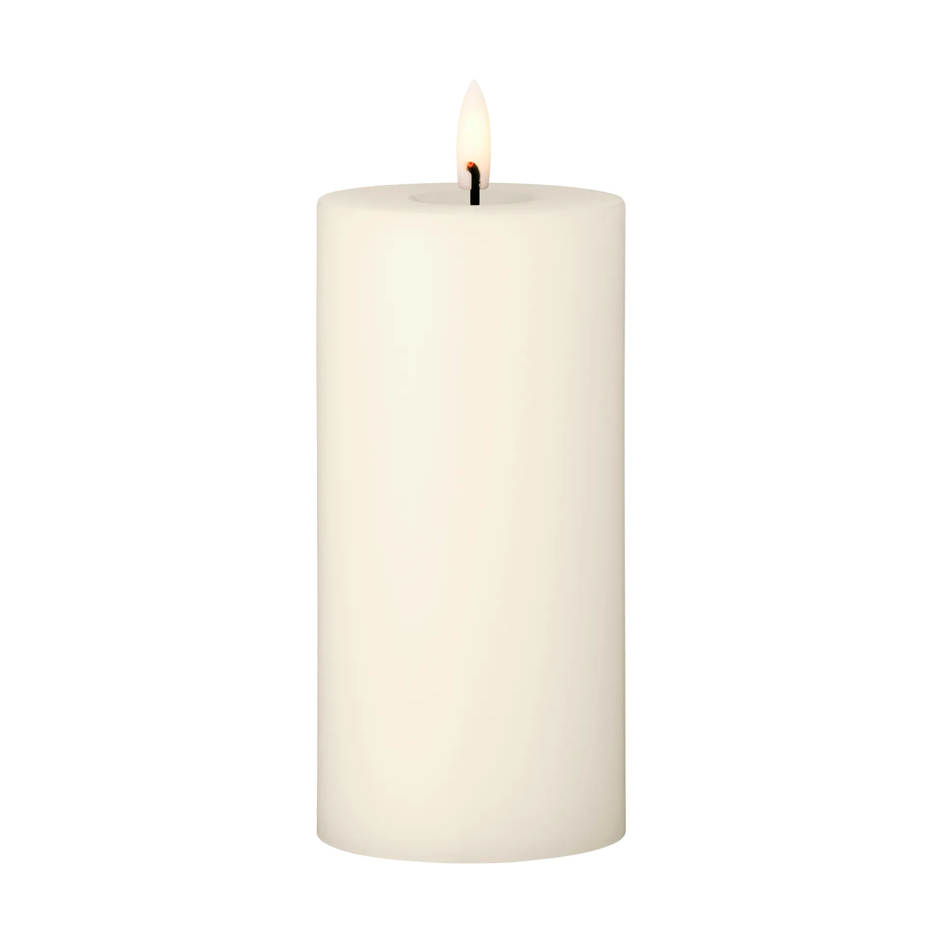 ester & erik Blockkerze LED, 06 Ivory, 15cm ester & erik