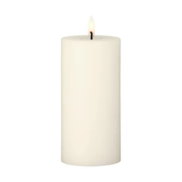 ester & erik Blockkerze LED - 06 Ivory, 15cm - ester & erik