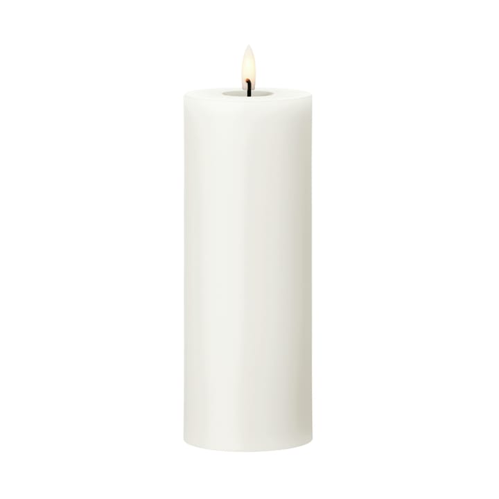 ester & erik Blockkerze LED - 10 Silky, 20cm - Ester & erik
