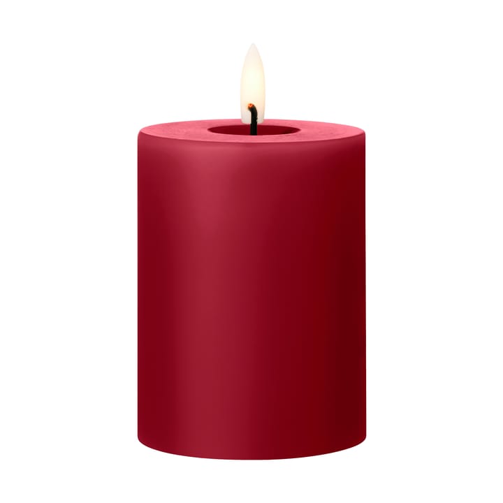 ester & erik Blockkerze LED - 36 Winter Berry, 10cm - Ester & erik