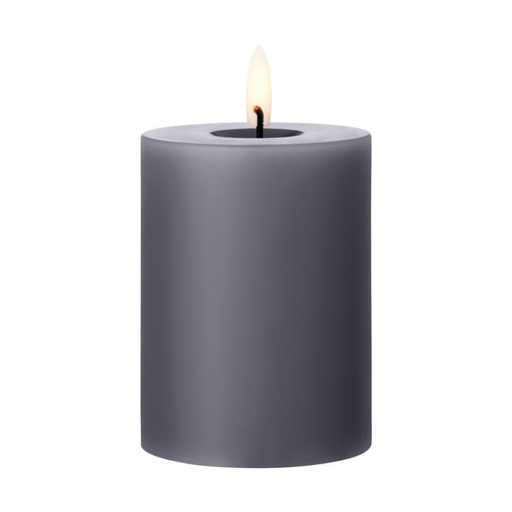 ester & erik Blockkerze LED, 74 Dark Slate, 10cm ester & erik