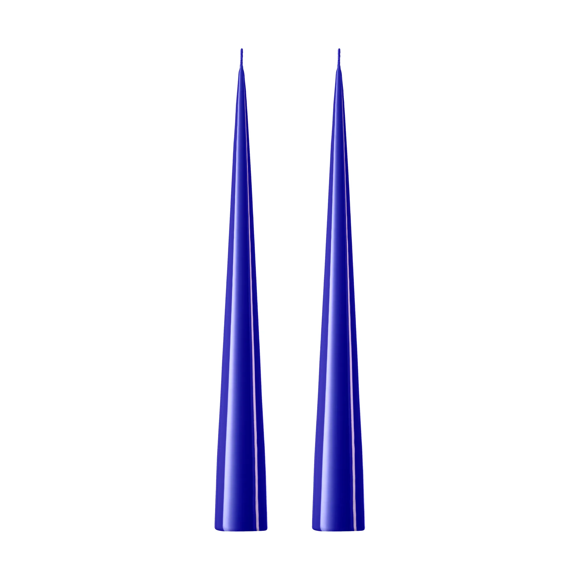 ester & erik Kegelkerze 37cm 2er Pack lackiert, Cornflower 48 ester & erik