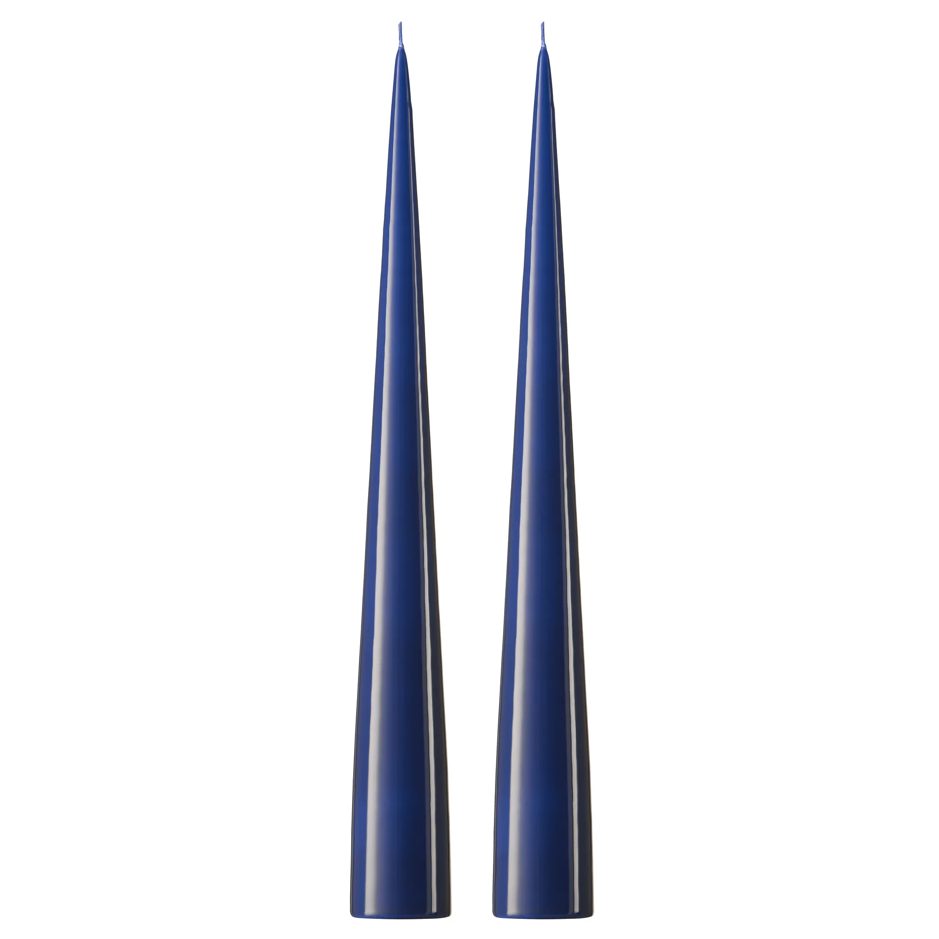 ester & erik Kegelkerze 37cm 2er Pack lackiert, Royal navy 28-0 ester & erik