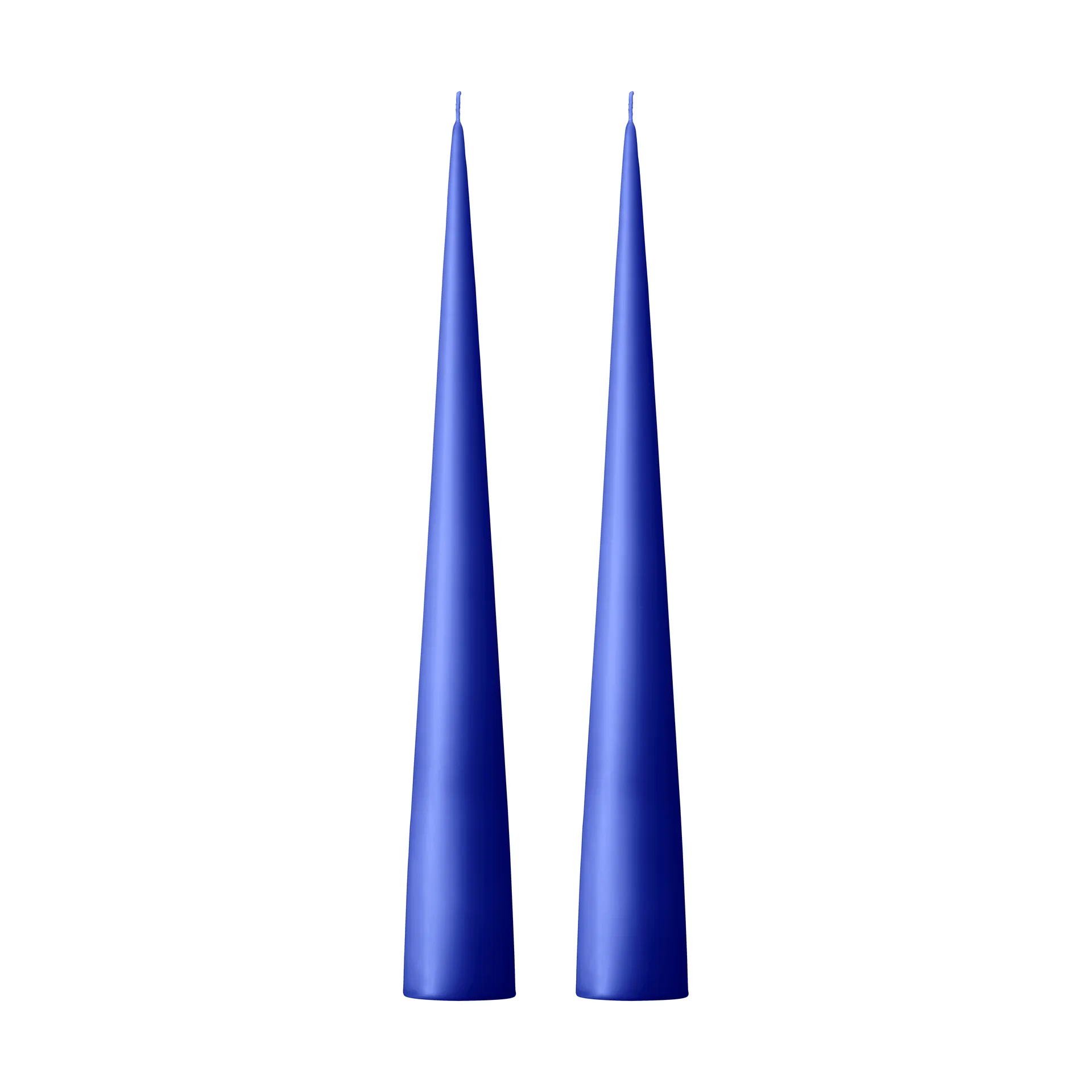 ester & erik Kegelkerze 37cm 2er Pack matt, Cornflower 48 ester & erik