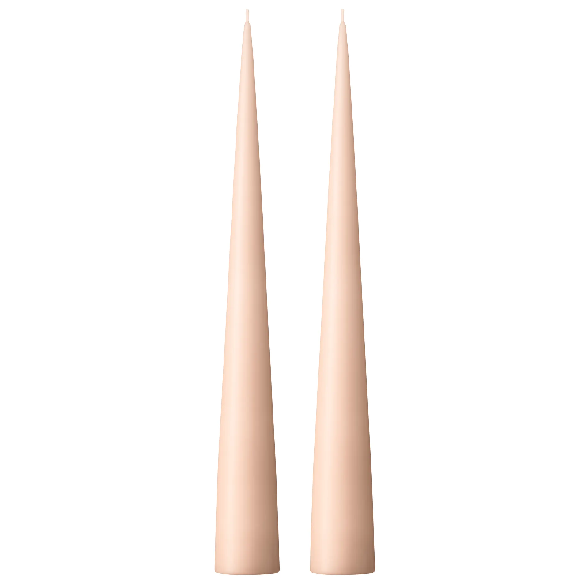 ester & erik Kegelkerze 37cm 2er Pack matt, Ice latte 11 ester & erik