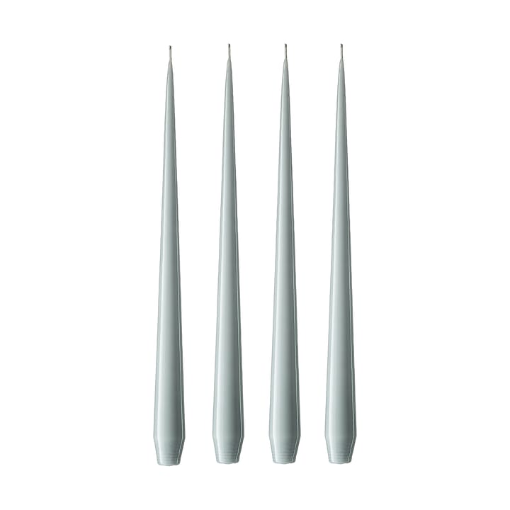 ester & erik Kerze 4er Pack lackiert - concrete, 32 cm - Ester & erik