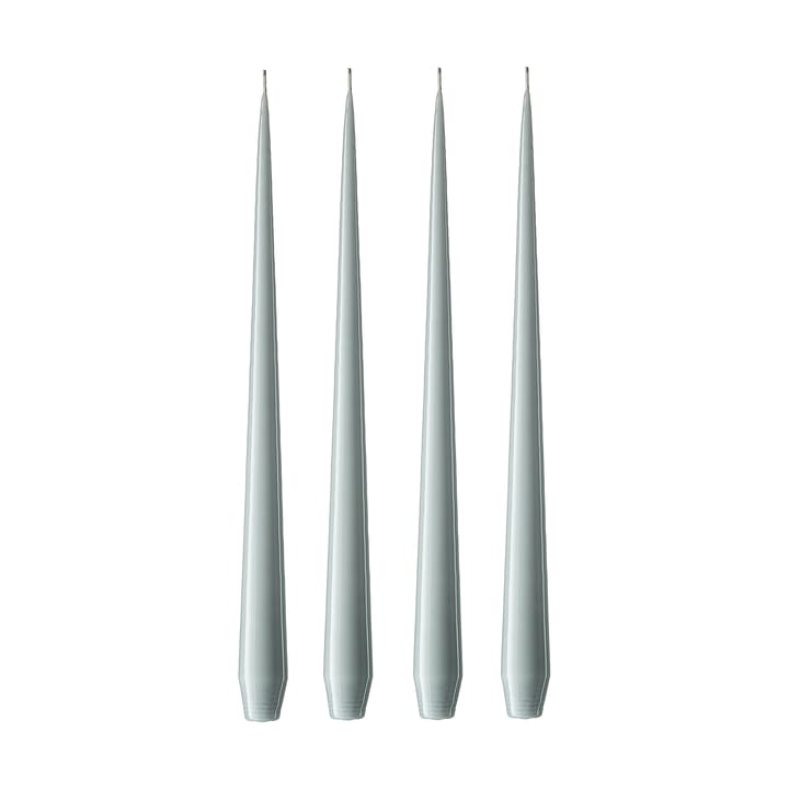 ester & erik Kerze 4er Pack lackiert - concrete, 42 cm - Ester & erik