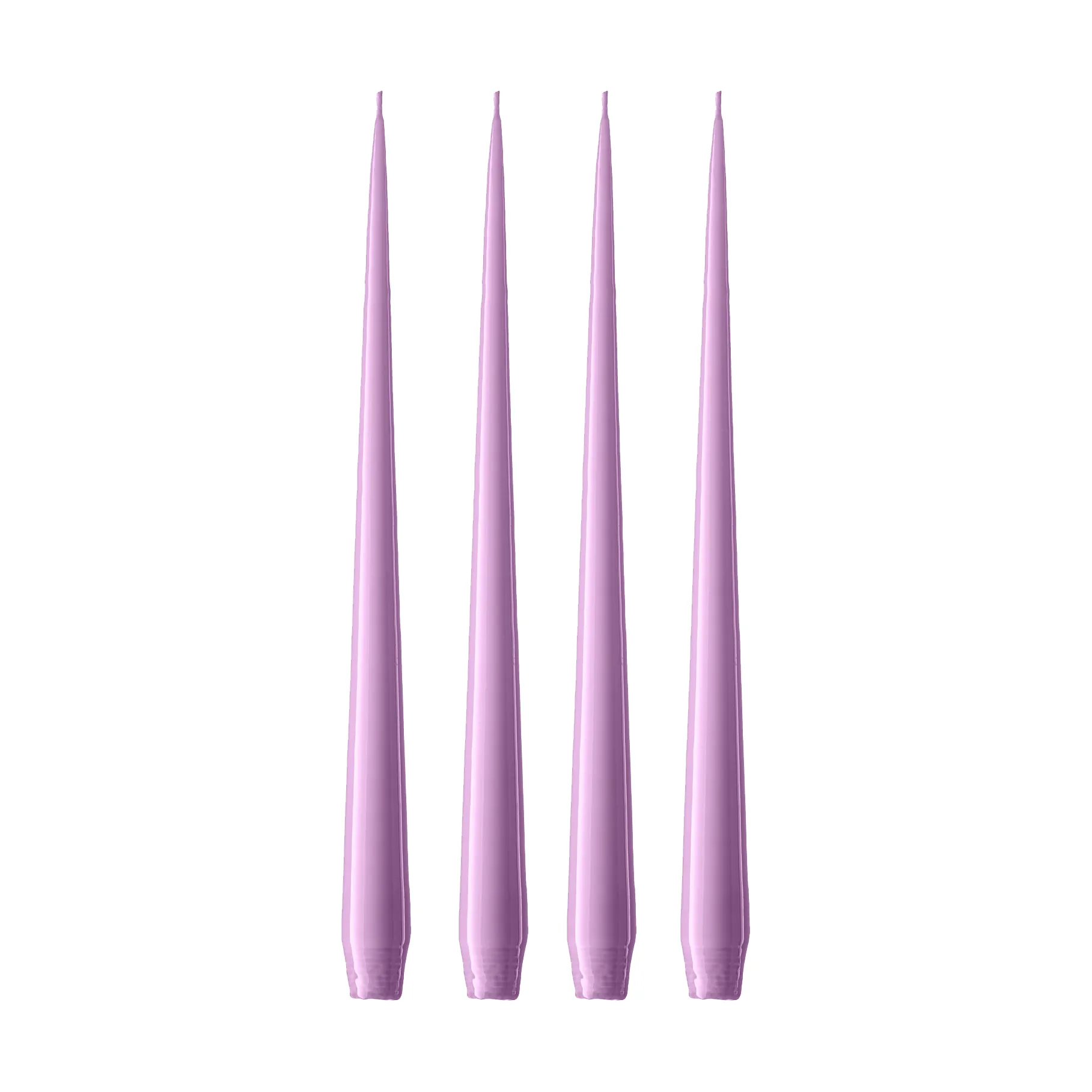 ester & erik Kerze 4er Pack lackiert, Crocus delight 07, 32 cm ester & erik