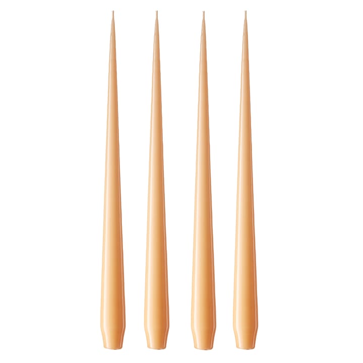 ester & erik Kerze 4er Pack lackiert - dark Melon sorbet 19/2-0, 32 cm - Ester & erik