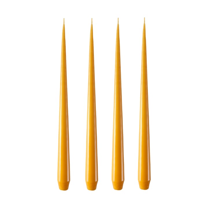 ester & erik Kerze 4er Pack lackiert - honey balm, 32 cm - Ester & erik