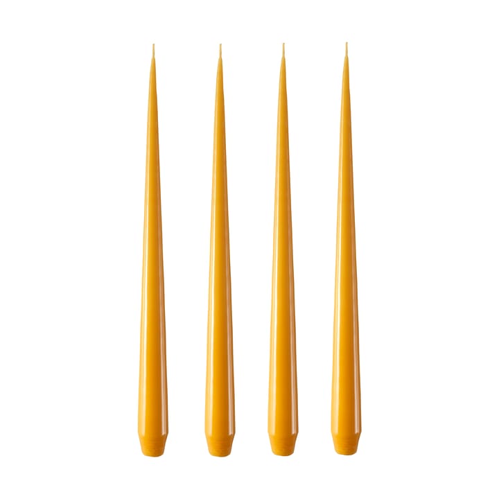 ester & erik Kerze 4er Pack lackiert - honey balm, 42 cm - Ester & erik