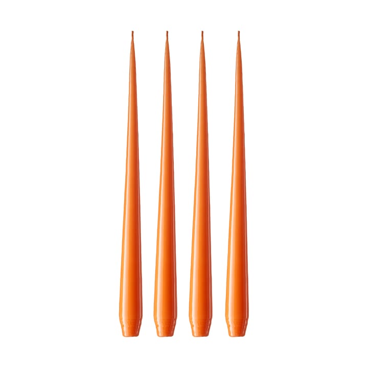 ester & erik Kerze 4er Pack lackiert - Mild orange 16, 32 cm - Ester & erik