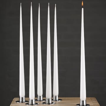 ester & erik Kerze 4er Pack lackiert - pure white, 32 cm - ester & erik