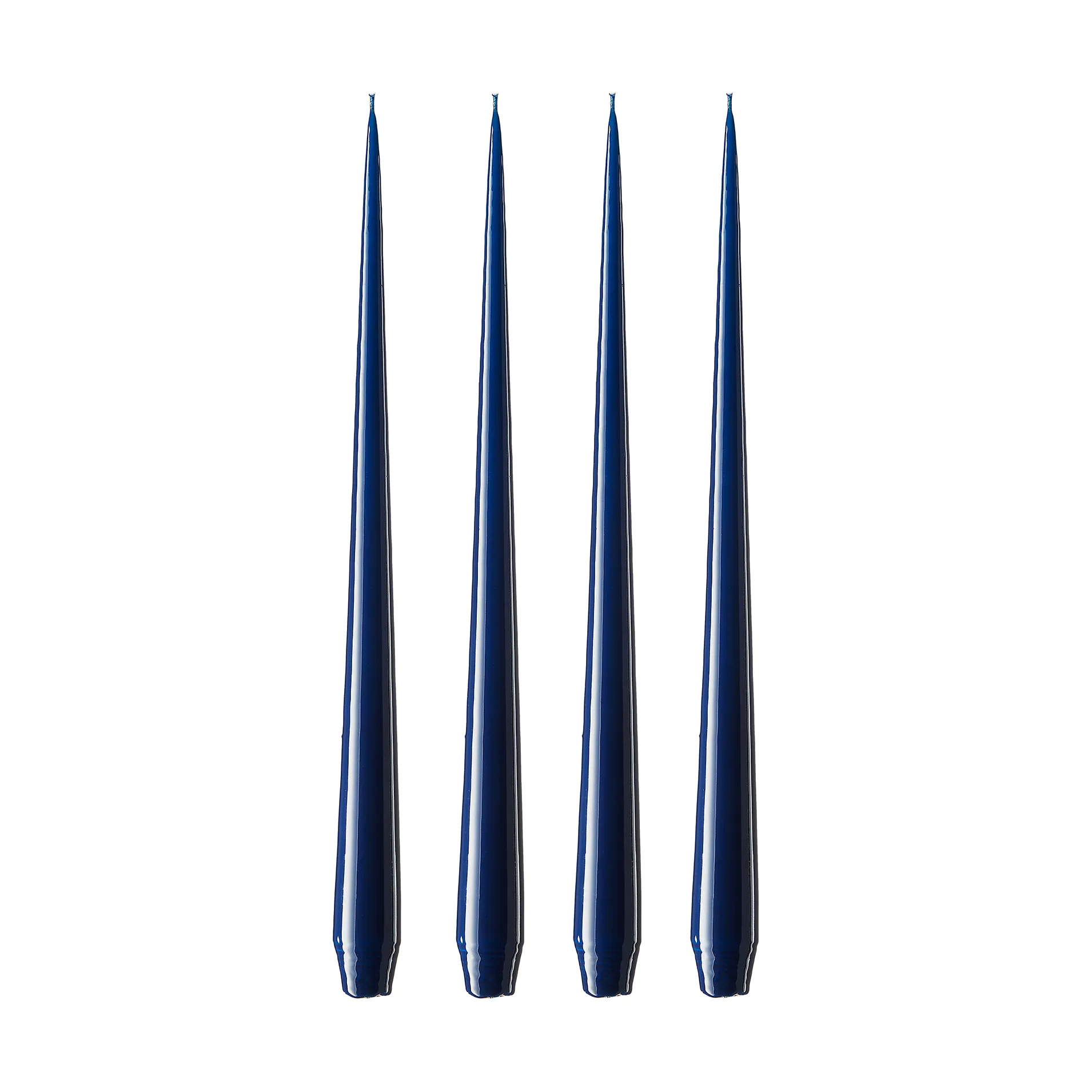 ester & erik Kerze 4er Pack lackiert, royal navy, 42 cm ester & erik