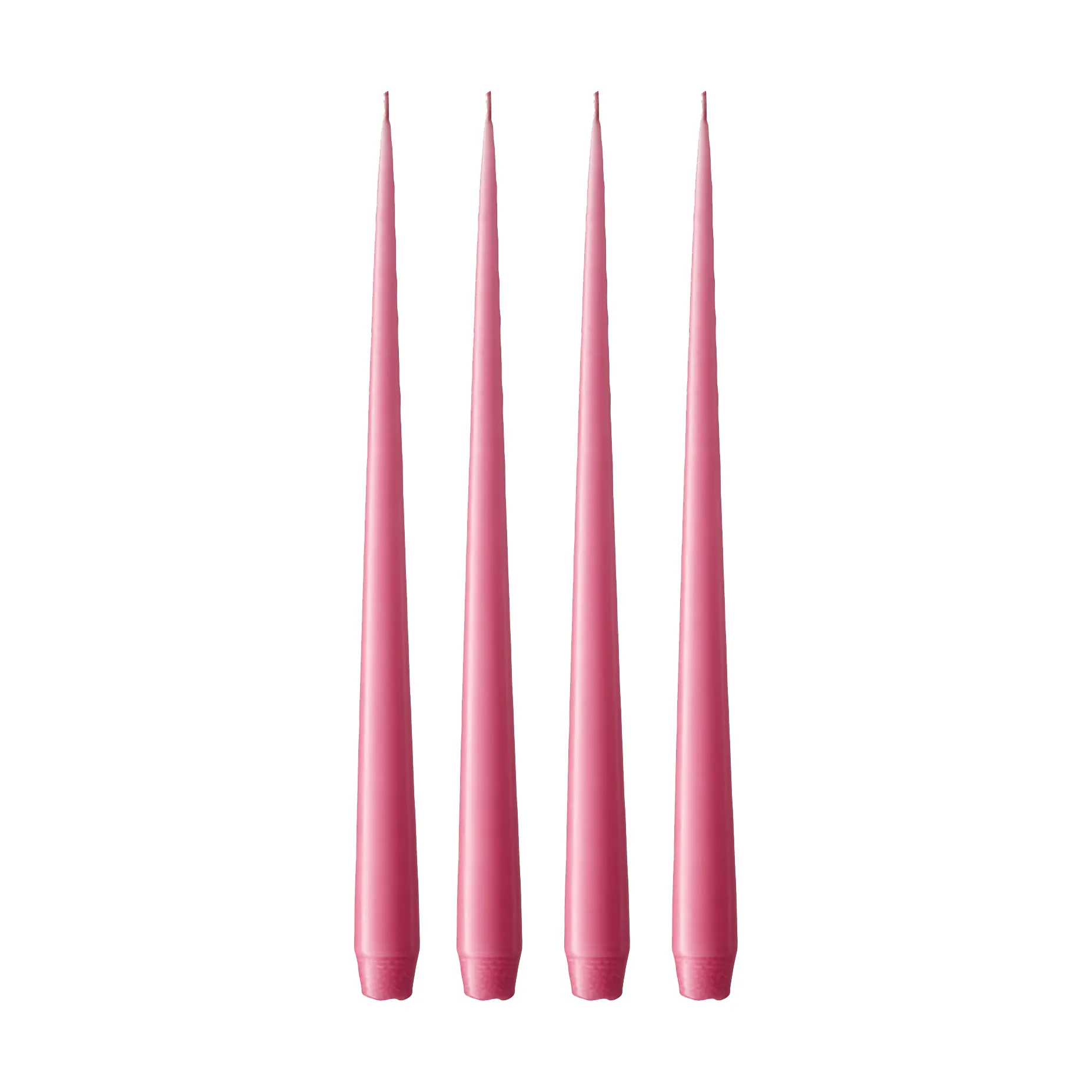 ester & erik Kerze 4er Pack matt, Clear pink 41, 32 cm ester & erik