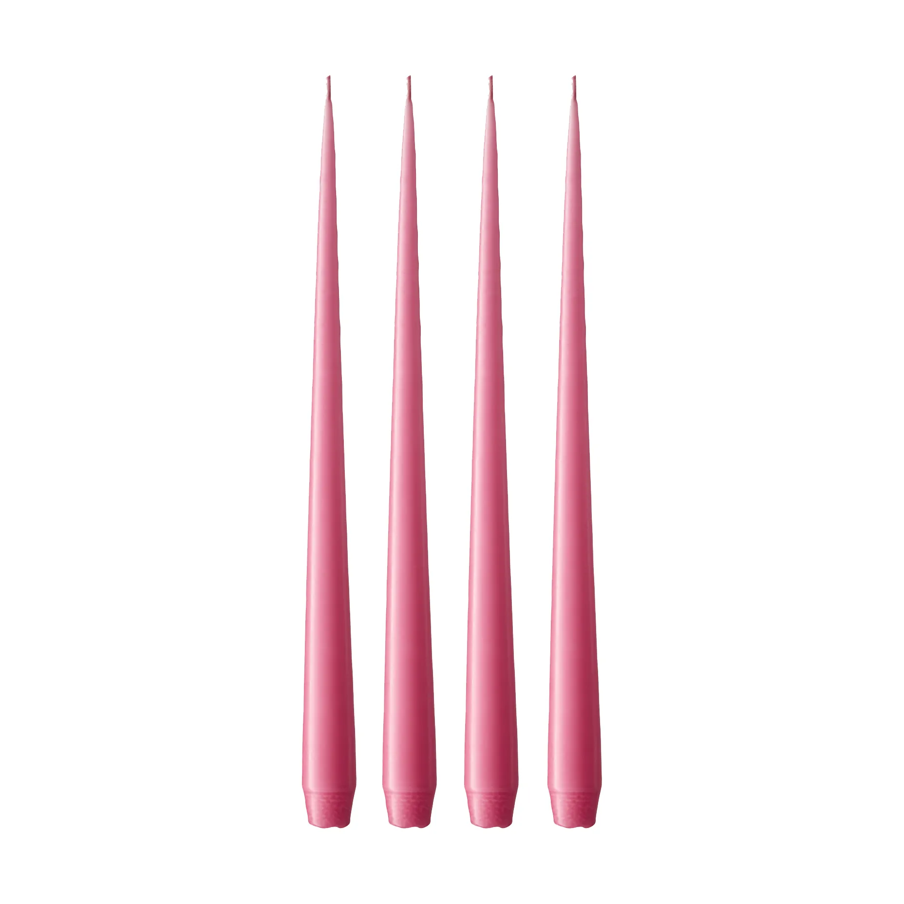 ester & erik Kerze 4er Pack matt, Clear pink 41, 42 cm ester & erik