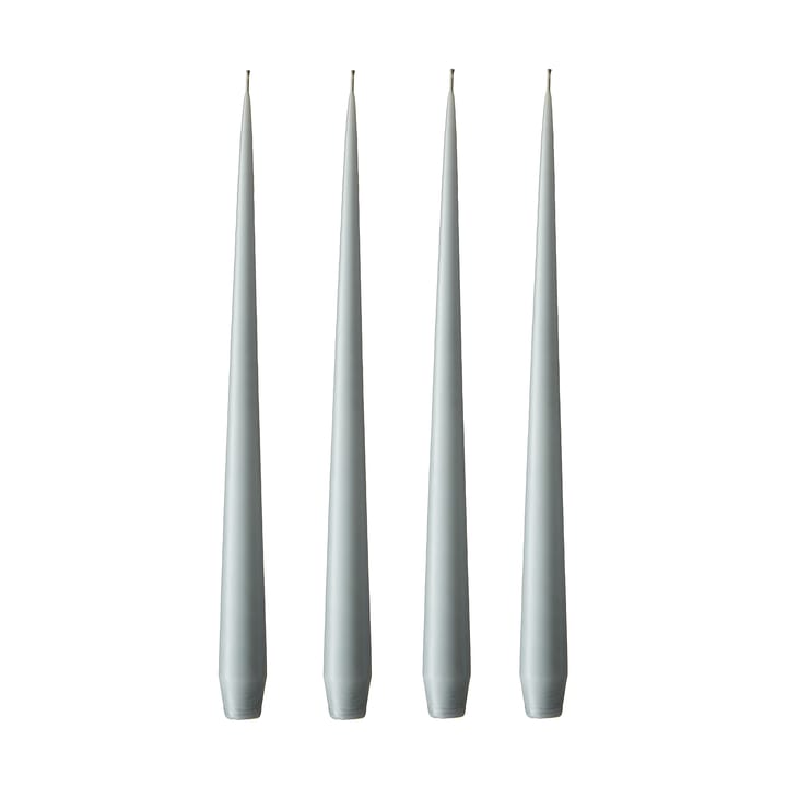 ester & erik Kerze 4er Pack matt - concrete, 32 cm - Ester & erik