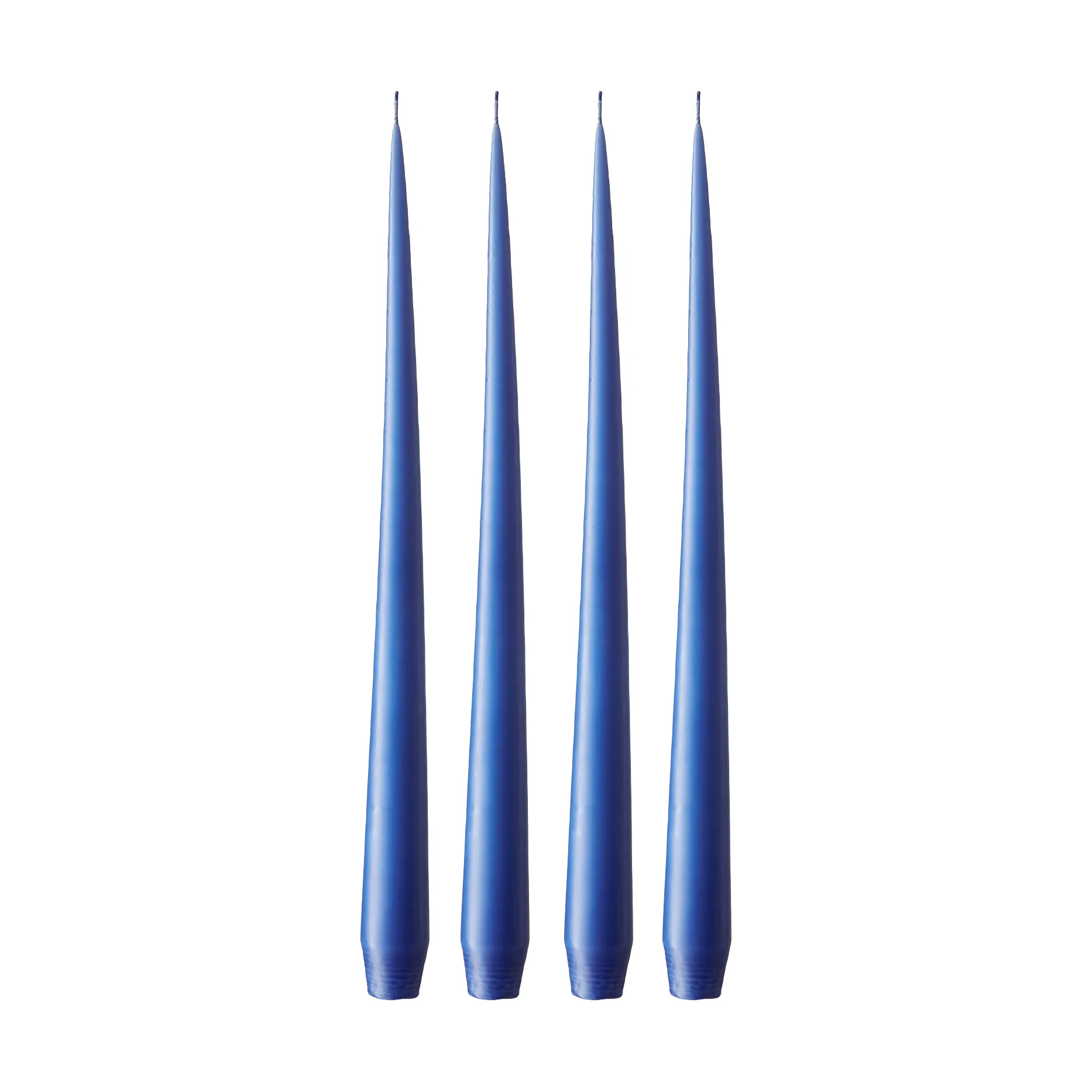 ester & erik Kerze 4er Pack matt, Cornflower 48, 42 cm ester & erik