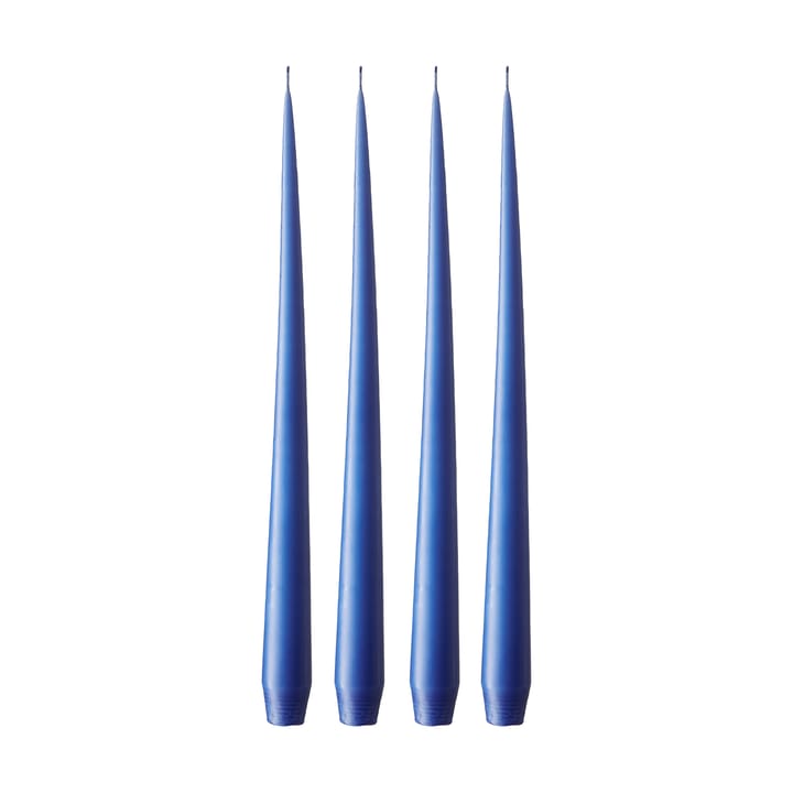 ester & erik Kerze 4er Pack matt - Cornflower 48, 42 cm - Ester & erik