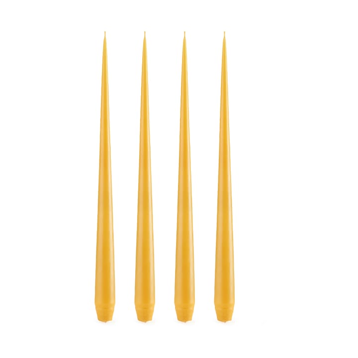 ester & erik Kerze 4er Pack matt - honey balm, 42 cm - Ester & erik